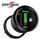 ZOPROUD 2''52mm Digital Led 12v/24v Fuel Level Gauge IS811F