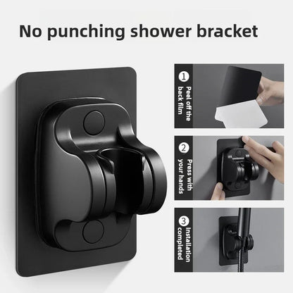 5 Modes Pressure Boost Shower Head Multifunction Adjustable Large Water Shower Nozzle Massage Bathroom Accessory Rain Shower