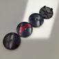 4Pcs 48.5mm 49mm 50mm 56mm 60mm 65mm 68mm Universal ABS Wheel Center Cap Wheels Tyre Car Wheel Center Cap Set Vehicles Cover