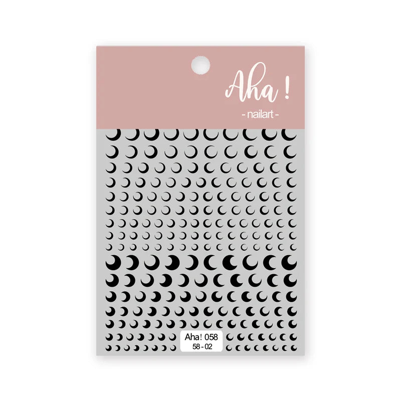 White Bloom Translucent Hollow Butterfly Heart Nail Sticker Press on Nails Decals Hollow Heart Star Moon Shape Sticker Sliders