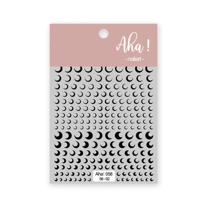 White Bloom Translucent Hollow Butterfly Heart Nail Sticker Press on Nails Decals Hollow Heart Star Moon Shape Sticker Sliders