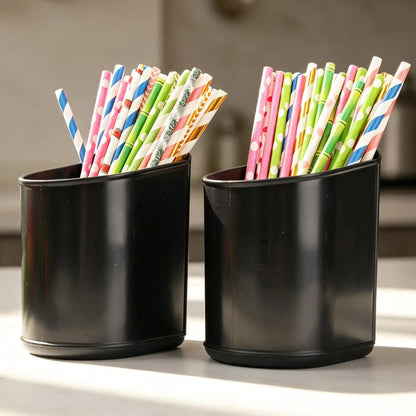 1/2pcs Car Multifunctional Cup Holder Trash Bin Door Seat Back Mount Black Plastic Organizer Auto Storage Box Accessories