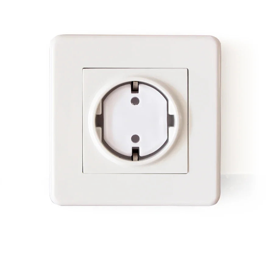 5Pcs/Lot Europe Standard Sockets Cover Baby Children Protection Against Electric Shock ABS Plug Two Pin Phase Outlet Socket Lock