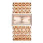 Luxury Noble Gold Ladies Quartz Watch Fashion Women's Skeleton Bracelet full Dress Clock Watches