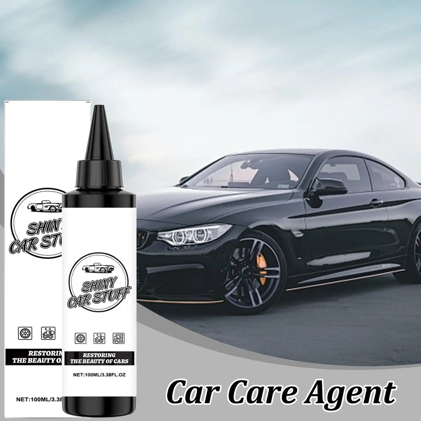 Coating Agent for Automotive UV Resistant Long Lasting Dustproof Portable Automobile Cleaner Solution Shine Restorer Auto