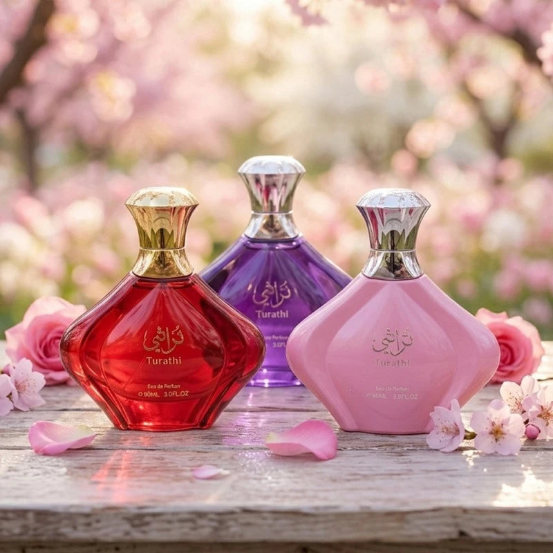 Arabian Luxury Perfume 90ml Jasmine Lemon Amber Eau De Toilette Long-lasting Premium Perfume For Women Unisex Fragrance Spray