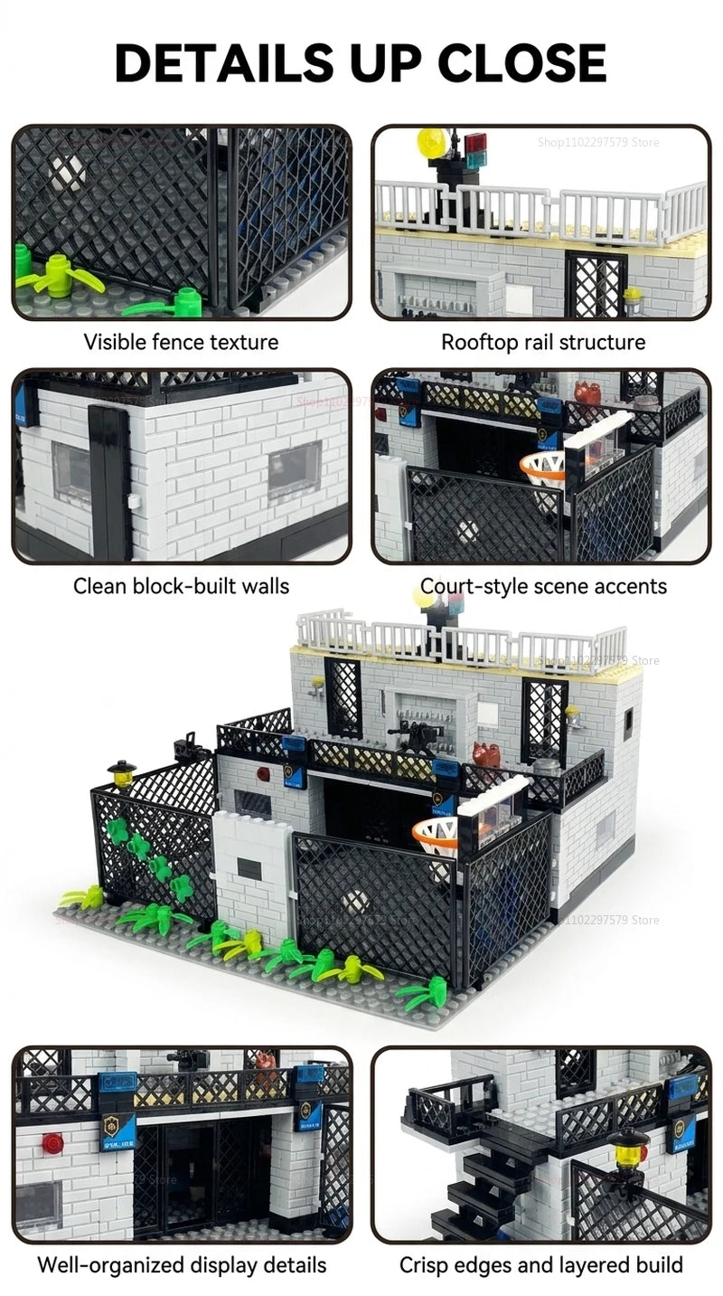 Creative Castle MOC Building Blocks Set DIY Construction Model Kit Castle Assembly Educational Toy Gift for Children Boys Girls