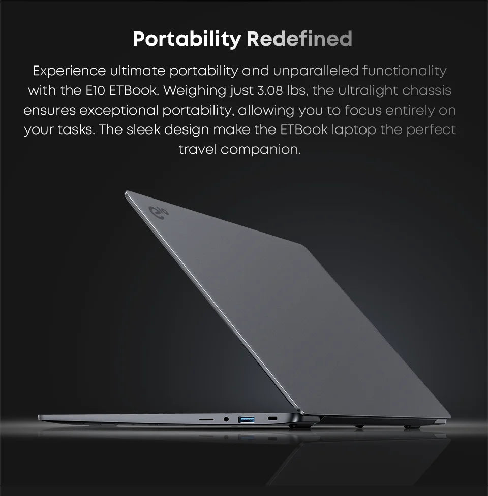 Acer Gadget e10 ETBook Gaming Laptop Intel Core i3-1220P 16GB RAM 512GB SSD Computer 14" 2K IPS ScreenWiFi6 Windows 11 laptops