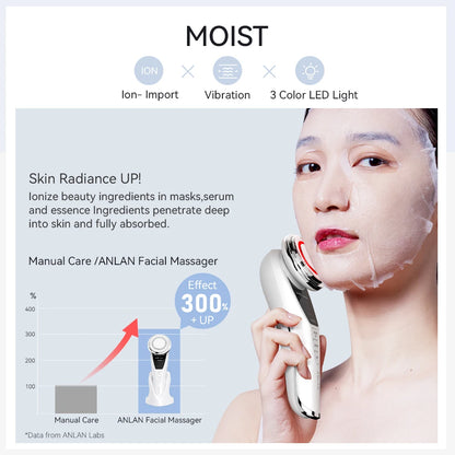 ANLAN Facial Massager Pro Microcurrent Face Lifting Skin Rejuvenation with Cold Deep Cleaning Anti-aging Skincare Beauty Device