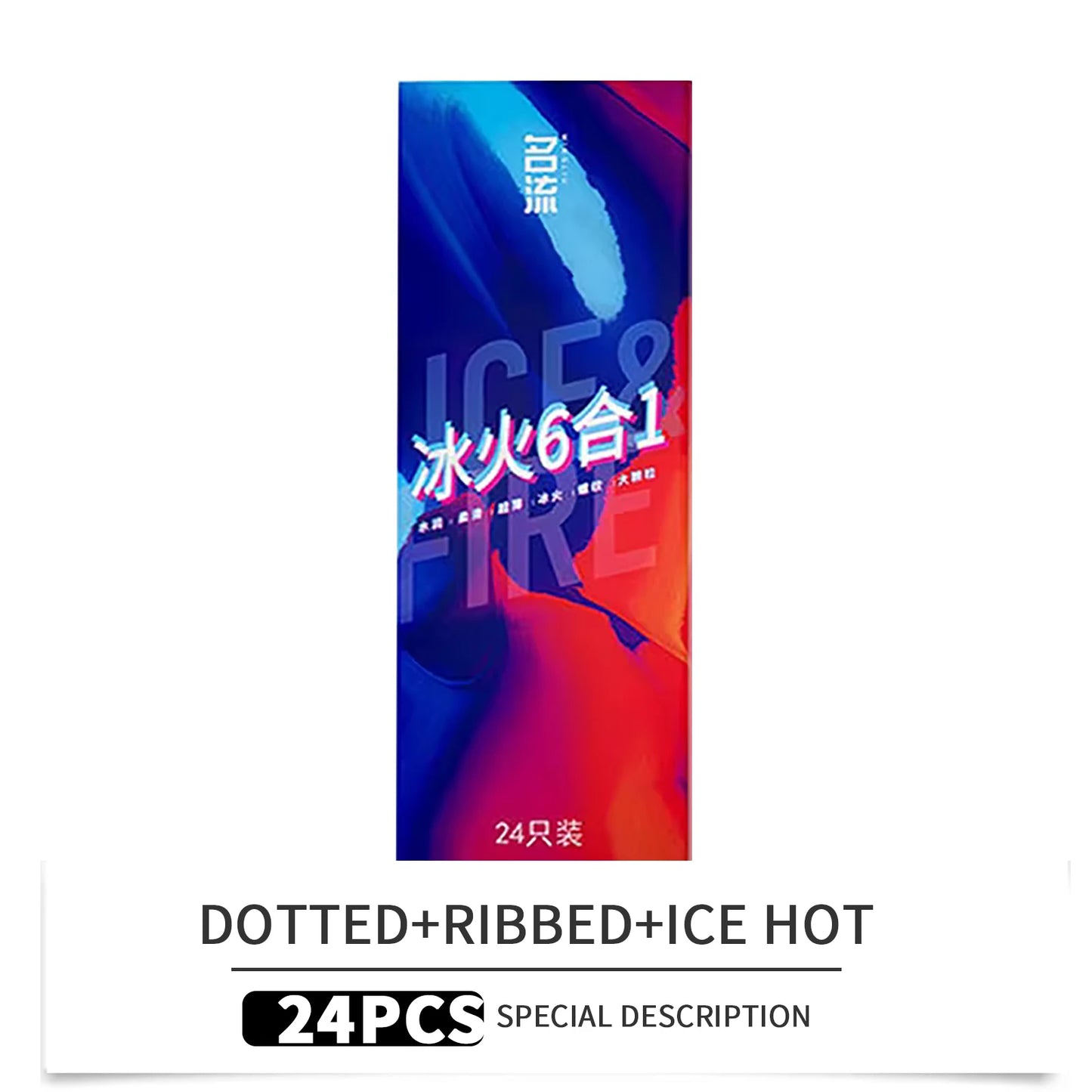 Ultra Thin Condoms Ribbed and Dotted Mixed Pack 24pcs/30pcs Latex Sex Protection Strong Safe  Pleasure Textured Surface for Men