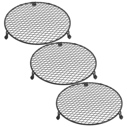 3Pcs Reptile Heat Lamp Guard Mesh Cover Metal Cage Protector Anti-Scald Iron Mesh Shield for Tank Enclosure Safety