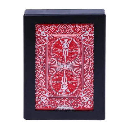 Poker Card Magic Disappearing Vanishing Deck Cards Magic Toy Vanishing Card Case Close Up Magic Trick Box Gift For Kids Adult
