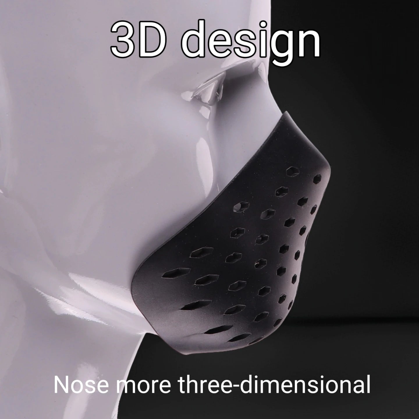 3D Halfface Bracket Silicone Mask Halloween Cosplay Spider Balaclavas-Silicone Face Shell Airsoft Paintball Hunting Protect