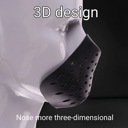 3D Halfface Bracket Silicone Mask Halloween Cosplay Spider Balaclavas-Silicone Face Shell Airsoft Paintball Hunting Protect