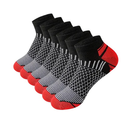 6/12 Pairs Colorful Men's Low Tub Socks Fashion Comfortable Autumn Classic Black Business Sock High-quality Men's Short Socks