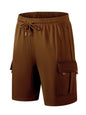 Summer Men's Sport Shorts Male Breathable Loose Multi-pockets Cargo Shorts Outdoor Jogging Fitness Casual Drawstring Mens Shorts