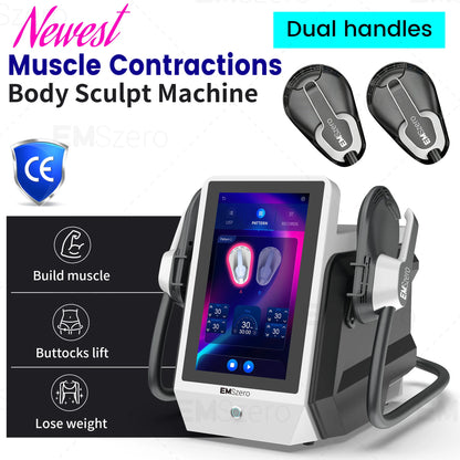 EMSzero 6500W 15Tesla Fat Removal Contouring Muscle Electric Stimulation Ems Body Sculpt Slimming Muslim Sets Machine
