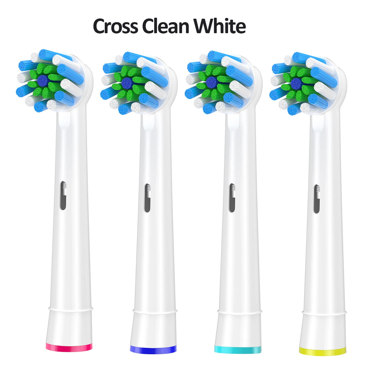 Replacement Toothbrush Heads Compatible with Oral-B ,4-12 Pcs Electric Brush Heads for Oral B Replacement Heads Pro500/1000
