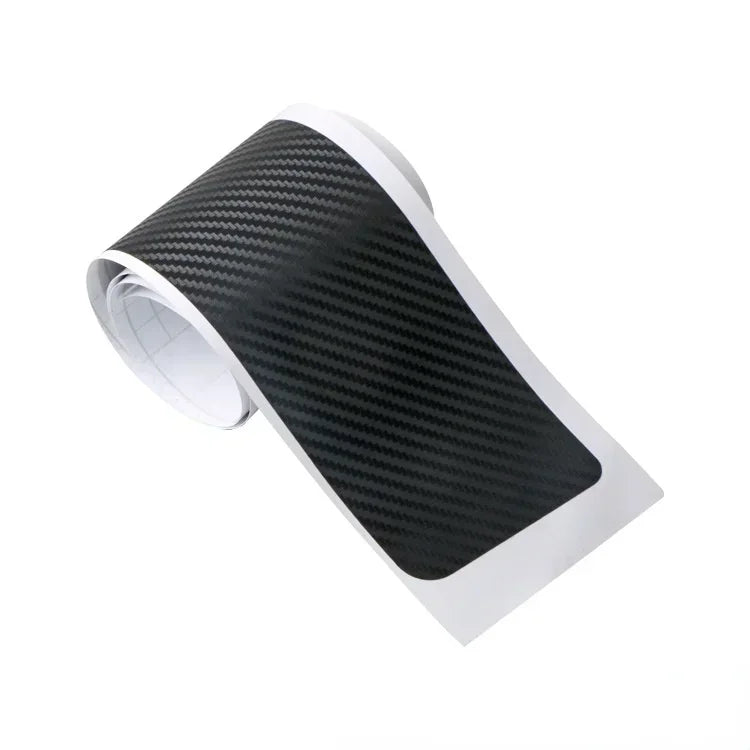 Car Rear Bumper 90/104cm Sticker Carbon Fiber Protective Pad Anti-Scratch Cover Car Edge Board Scuffproof Decal Strip NEW