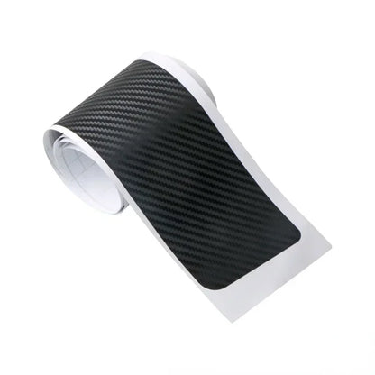 Car Rear Bumper 90/104cm Sticker Carbon Fiber Protective Pad Anti-Scratch Cover Car Edge Board Scuffproof Decal Strip NEW