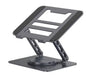 360 Rotating Aluminum Alloy Adjustable Desk Laptop Stand for Macbook Air Pro Foldable Soporte Notebook Desktop Holder Accessory