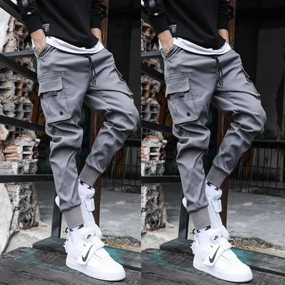 Men Cargo Tactical Pants Work Combat Multi-pockets Casual Training Trousers Overalls Clothing Joggers Hiking Male Cargo Pant