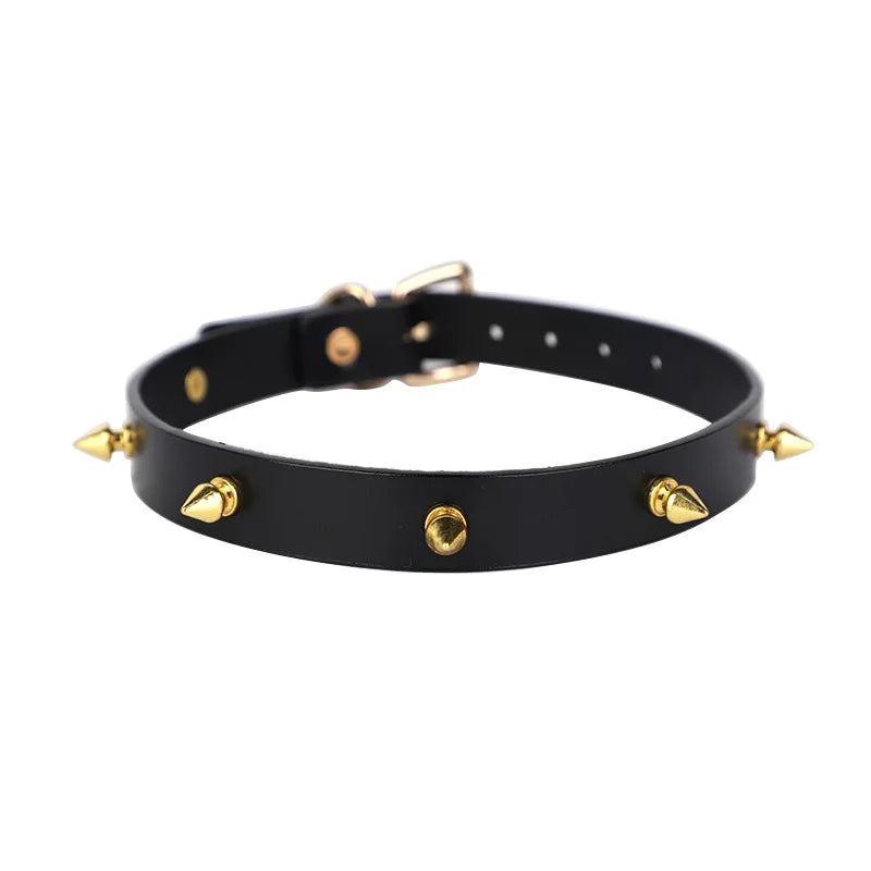 Genuine Leather Series Collar Slave Bed Neck Restraint Belt Strap BDSM Female Couple Bondage Erotic Fun Sex Toys Adult Games