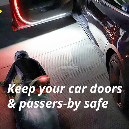 Car Door Opening Warning Flash Led Welcome Light Parking Safety auto Strobe Signal Lamp Waterproof Auto Decorative Ambient Bulb