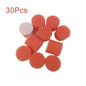 1 Inch Mini Sponge Buffing Polishing Pad Kit 30 Pcs Various Colors for Automotive Hub Polisher Attachment Detailing Sealing Wax