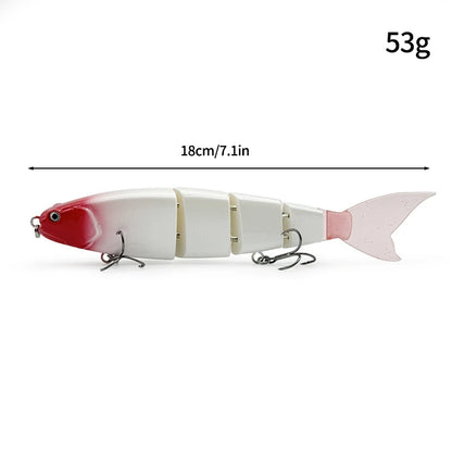 11.5cm/18.5g Balam Glide Bait Catfish Joint Giant Hard Bait Swimbait for Pike Bass Saltwater Glide Bait Leurre De Pêche