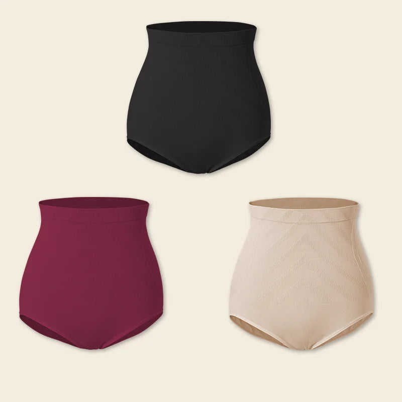 1/3PCS Slimming High Waist Tummy Control Panties Women Briefs Panty Shaper Slimming Underwear Butt Lifter Belly Body Shapewear