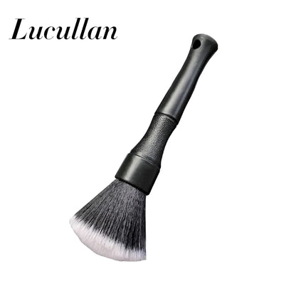 Lucullan Ultra-Soft Detailing Brush Super Dense Auto Interior Detail Brush With Synthetic Bristles Car Dashboard Duster Brush