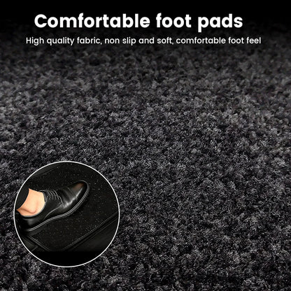 De Warehouse 3-in-1 Rgb Star Led Car Foot Pad Mat with Music Sync App Control, Auto Star Foot Mat Rgb Lighting Music Module Universal for All Cars, Fast Delivery Europe