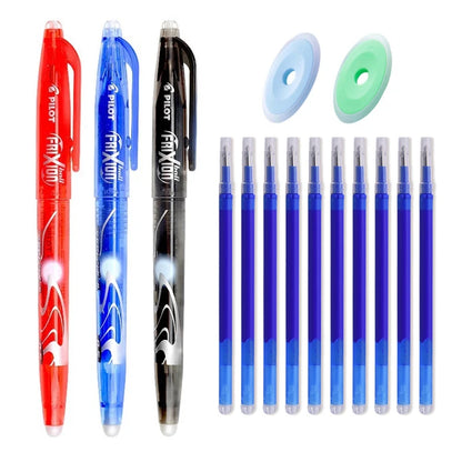 Pilot Erasable Gel Pen Magic Blue Black Red Ink 0.5mm Erasable Refill Rods Japanese Stationery Office School Writing Supplies