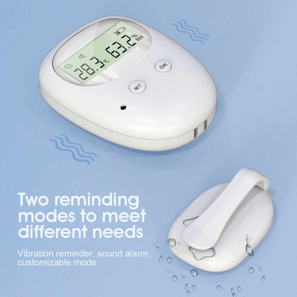 Wireless Bedwetting Alarm Pee Alarm with Receiver10-20M Range Vibration Reminding  for Boys Grils Kids Potty Training Elder Care