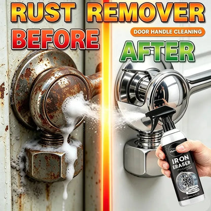 Universal Vehicle Rust Treatment Spray Dissolve Old Rust Prevent Re-rust Ideal For Car Detailing Garage Home Metal Cleaning Work