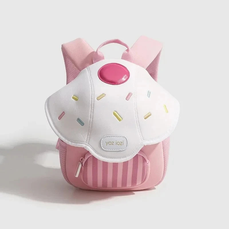 2025 New Mini Cute Mushroom Baby Backpack Kindergarten Popular Children's Small Camping Bag Pink Princess School Backpack Girls