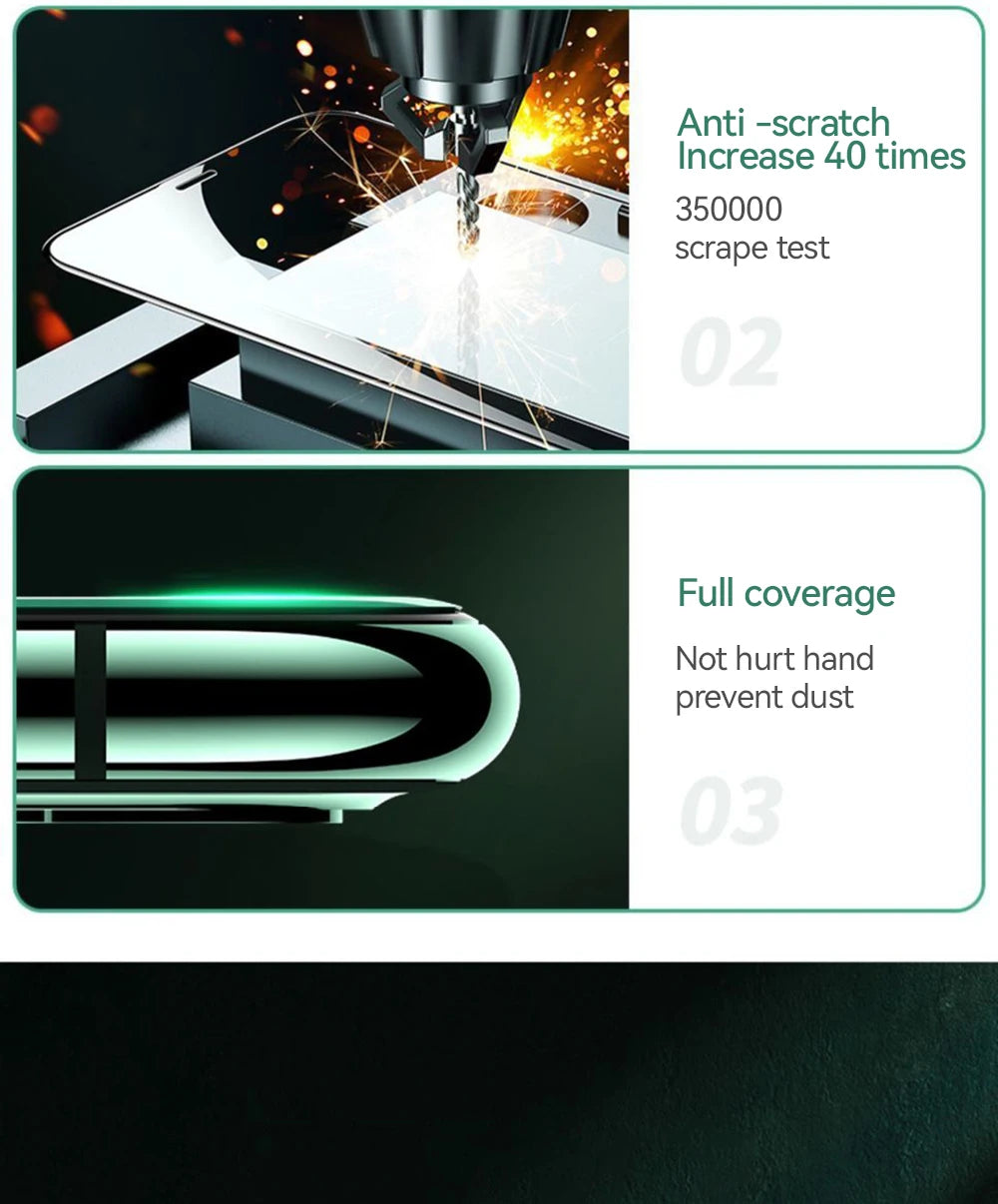 Joyroom 3/2/1PCS HD Glass For iPhone 18 17 16 15 Pro Max Screen Protector Full Screen Glass Protection For iPhone 18 17 16 15Pro