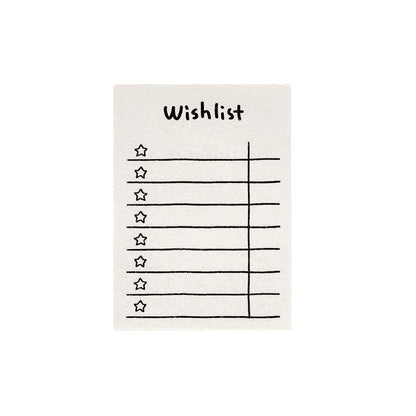50Sheets Mini Note Book Convenient Memo Pad List Time Sticky Note Schedule Planner Office School Supplies Stationery