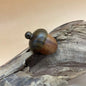 S12 Small Acorn Urn Pendant Necklace Portable Pet Ashes Keepsake for Dog Cat Memorial，Warmth Keeps Love Alive Forever.