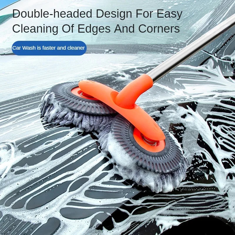 LEIBOO Car Cleaning Wash Multipurpose Kit Microfiber Brush Mop Sponge Wipe Auto Home Tools Universal Clean Accessories