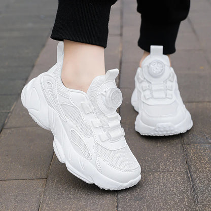 White Girls Sneaker Children Shoes New Spring Summer Platform Casual Sneaker Running Sports Tennis Kids Shoes for Girl