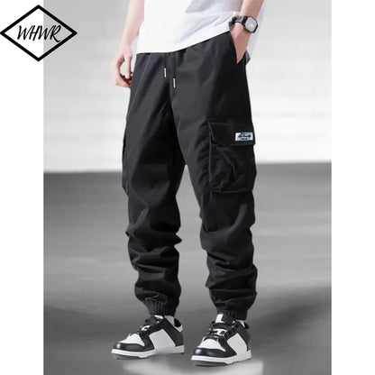 Men's Spring Autumn Street Work Pants Multi Pocket Casual Training Pants Jogging and Hiking Casual Trousers Men's Cargo Pants