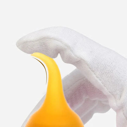 Reusable Clear Silicone Baby Ear Syringe & Nasal Aspirator Newborn Manual Sucks Snot and Mucus Nasal Bulb Ear Syringe Cleanable