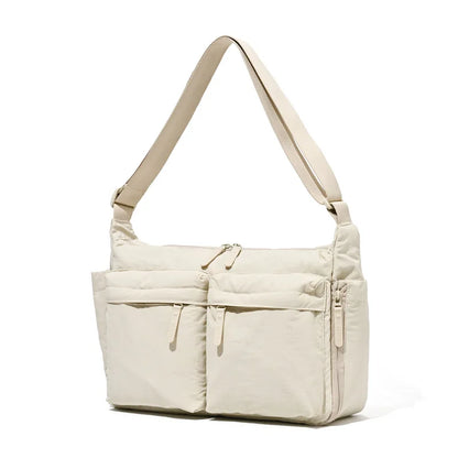 Casual Multi-pocket Messenger Bags for Women Fashion Nylon Shoulder Bag Ladies Large Handbags Female Travel Shopping Tote Purse