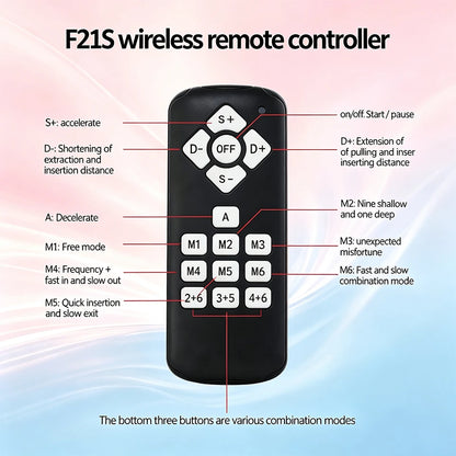 F21S-200W Powerful Sex Machine F21S Automatic Masturbation Toy with Dildo Attachments Wireless/Wired Control App Compatible for Men And Women