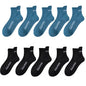 10/20Pairs High Quality Men's Socks Casual Breathable Cotton Man Run Sports Socks Spring Autumn Male Sox Gifts Plus Size 38-45