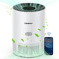 Chuboor Air Purifiers for Home H13 True HEPA for Bedroom Room Kitchen Washroom for Smoke and Dust Pollen Odors PM2.5 Detection 185m³/h CADR Supports Tuya App for 30-40 Square Meters of Clean Purifier Effectively Improve Air