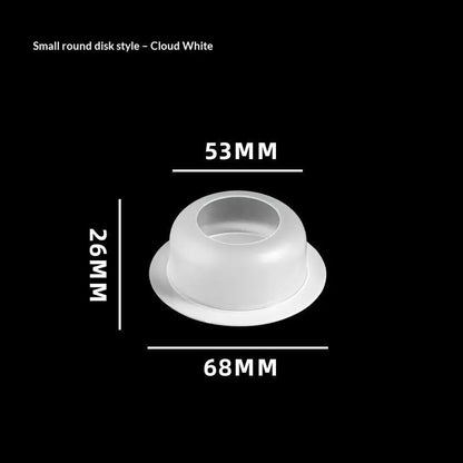 New 1Pcs ABS Reptile Feeding Dish Anti Escape Worm Food Bowl For Lizards Geckos Snakes Turtles Tortoises