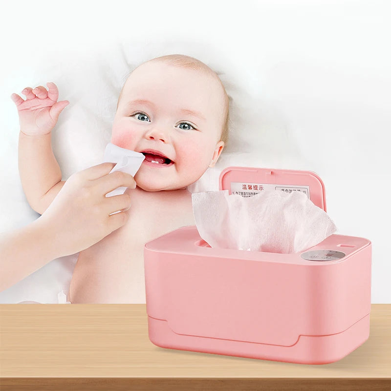 Baby Wet Wipe Warmer Tissue Heater Warming Machine Wipes Heating USB Cotton Towel Smart Polypropylene Baby
